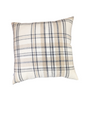 Light Plaid Pillow-OPEN BOX