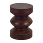 18"  Mango Side Table, Walnut