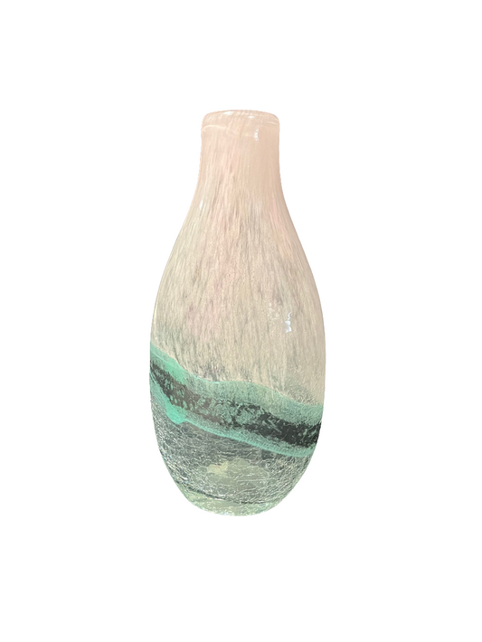 Mutli color crystal vase -8056
