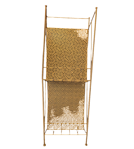 Gold Magazine Rack
