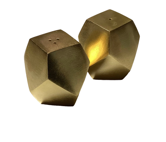 Gold Salt & Pepper Shakers