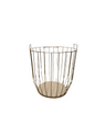 Gold Basket w/Handles