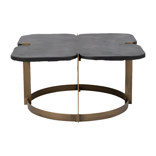 Modern Stone Coffee Table-OPEN BOX