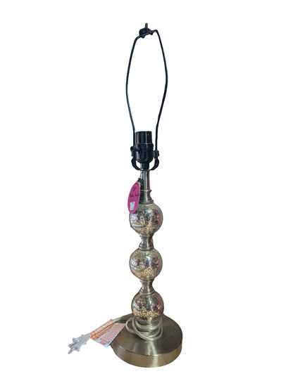 Crackled Glass Lamp- Local Pick Up Only