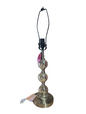 Crackled Glass Lamp- Local Pick Up Only