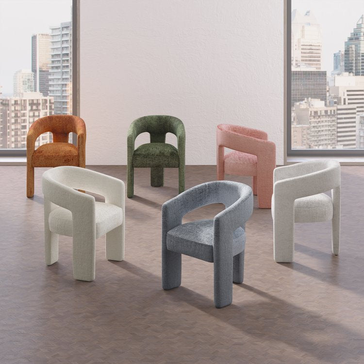 gwen stool modern with polyester upholstering