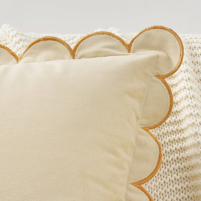 Bri Bri Pillow Covers (2-Pack) - Cream: 20x20 inch