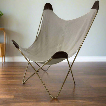 canvas butterfly chair