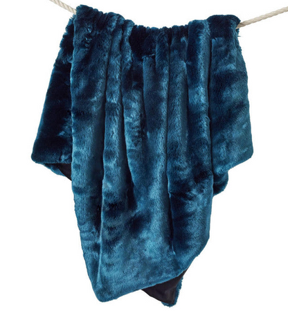 Couture Collection Faux Fur Throws 60"X72"