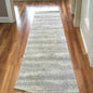 cream and seafoam green area runner rug