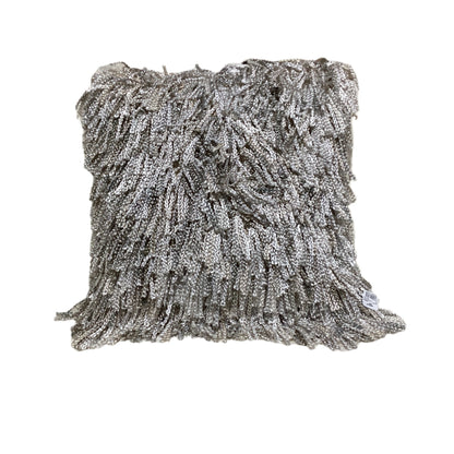 decorative pillow with fringe