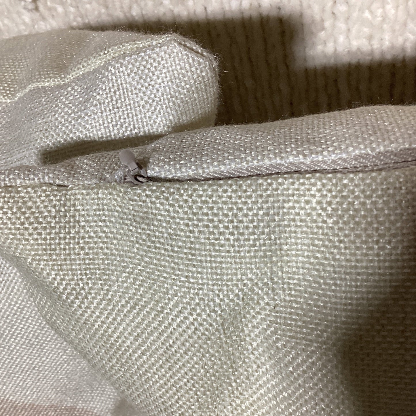 decorative pillows with nordic style design close up