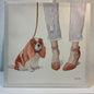 Dog and Shoe Canvas Wall Art- Open Box