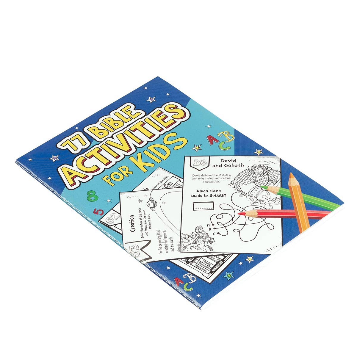 Kid Book 77 Bible Activities Softcover – House of Sleek