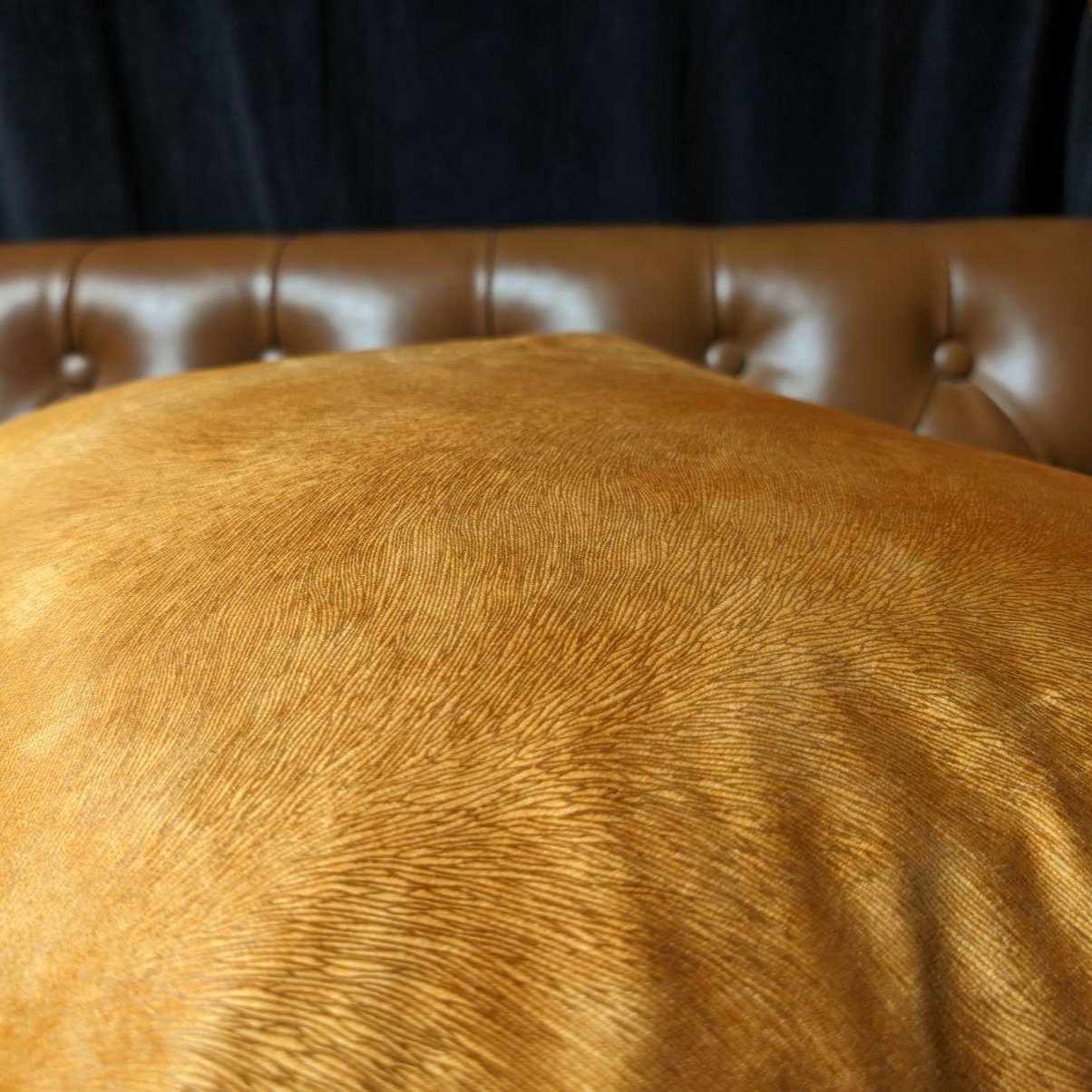 faux cowhide pillows