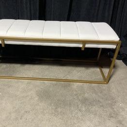 faux leather bench home furnishings