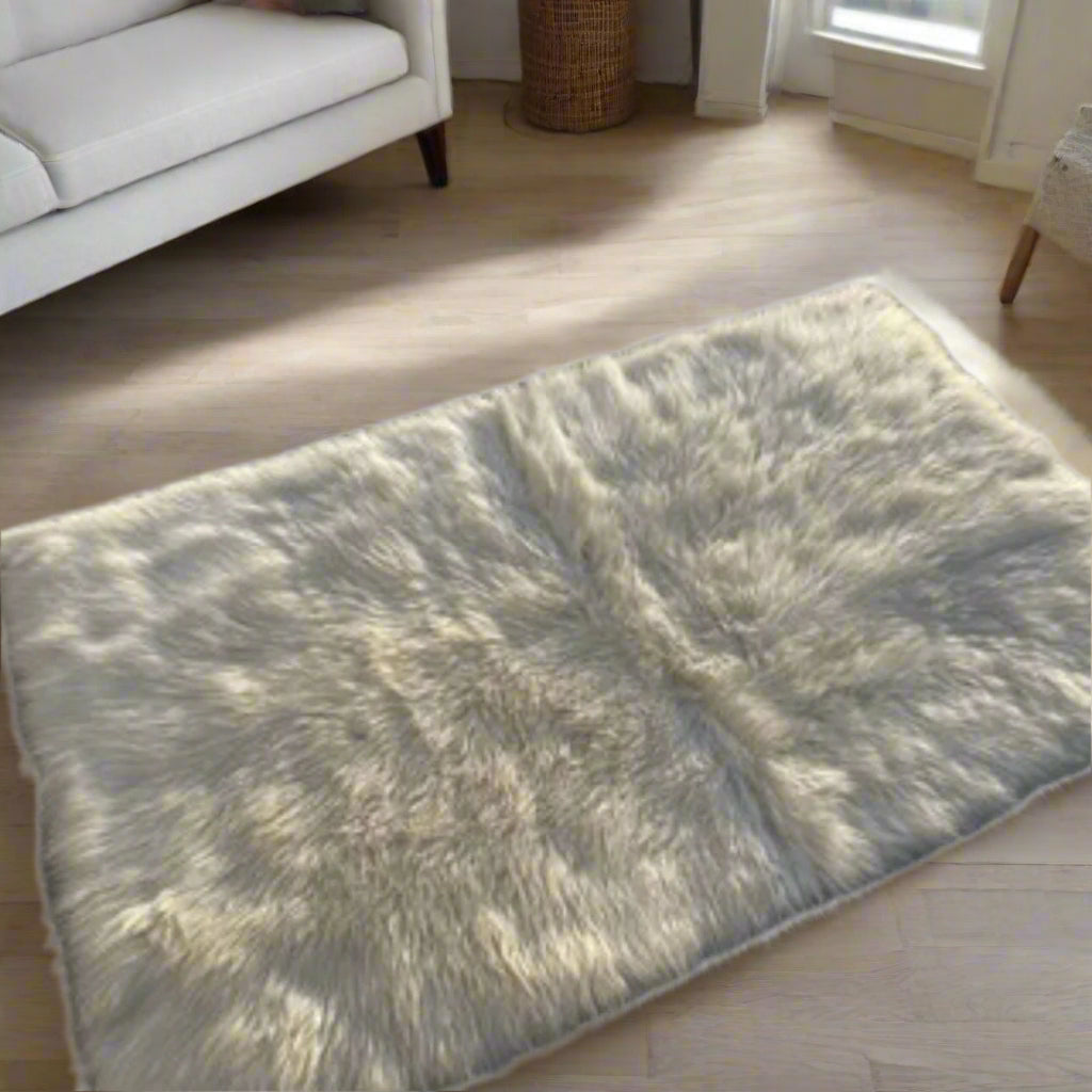 faux sheepskin rug