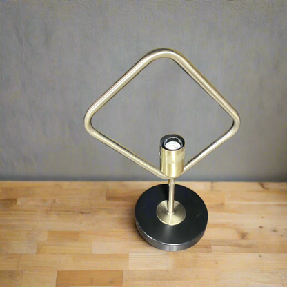 gold lamp base