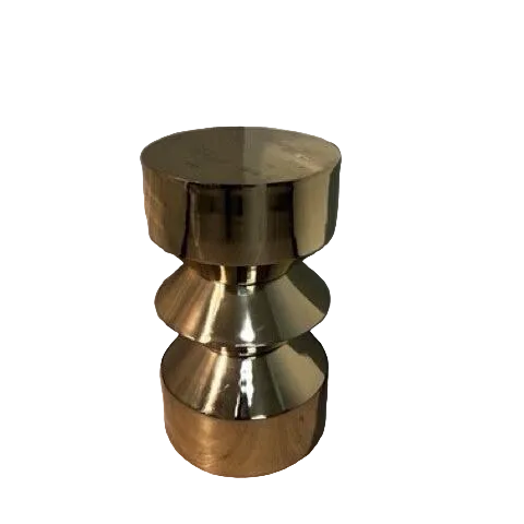 Contemporary Gold Accent Table