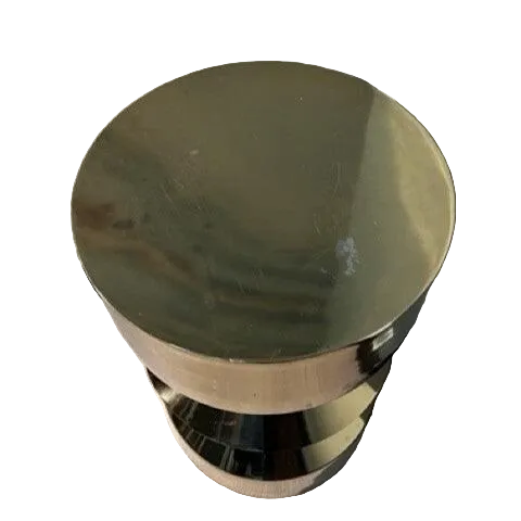 Contemporary Gold Accent Table