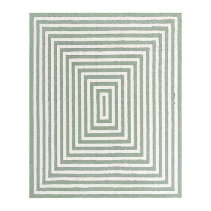 green and white sabrina soto casa area rug
