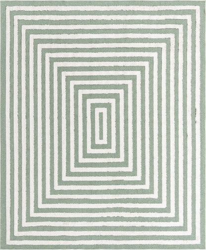 Green 8' 3 x 10' Sabrina Soto Casa Rectangle Rug