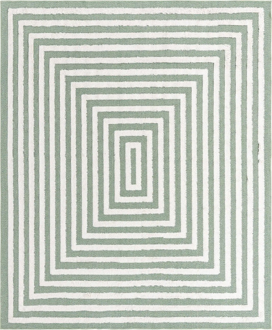 Green 8' 3 x 10' Sabrina Soto Casa Rectangle Rug