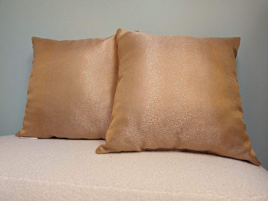 Shiny Square Pillow-SET OF 2