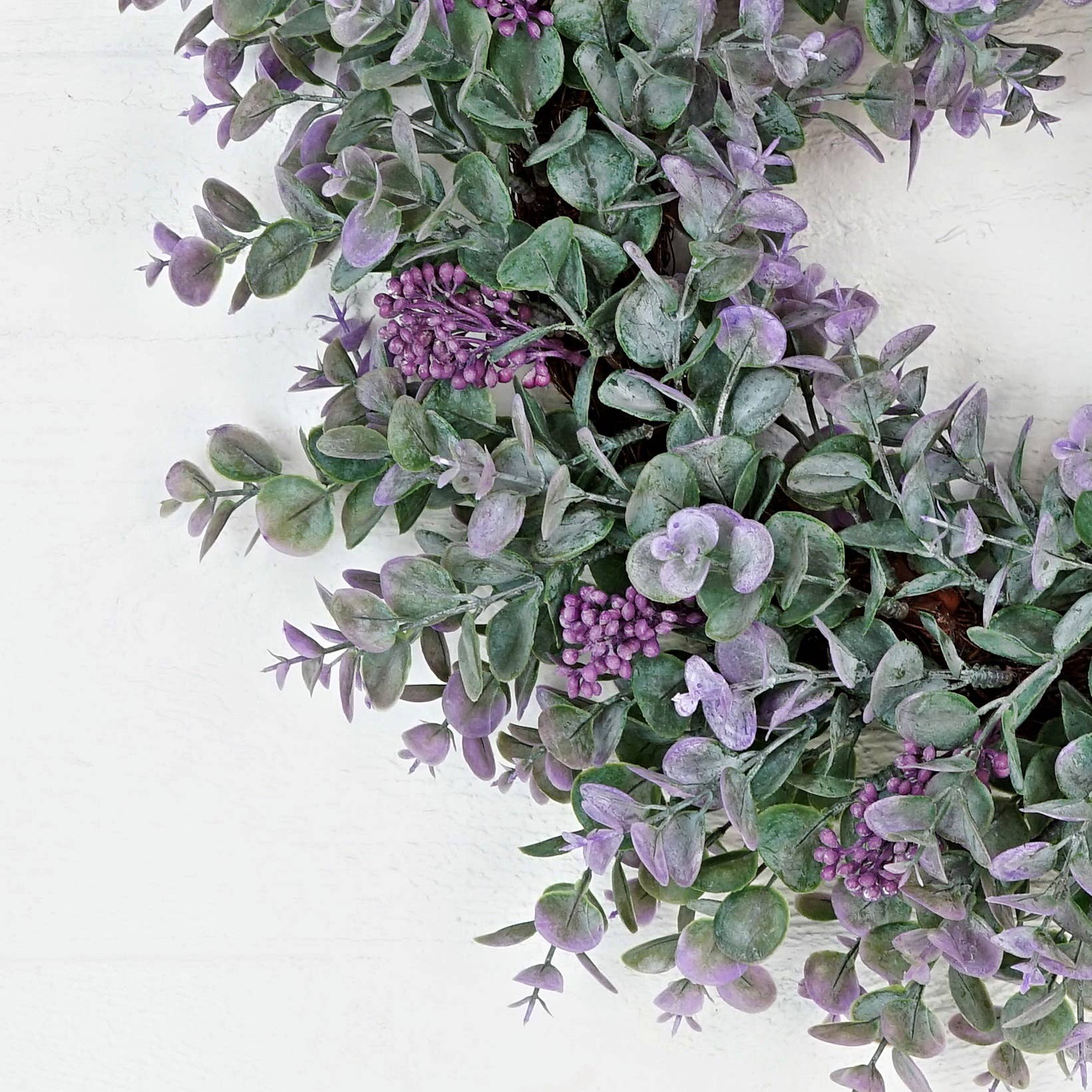 lavendar_decorative_wreath up close