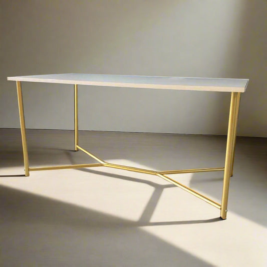 White Modern Coffee Table - OPENBOX