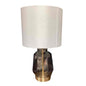 20” glass table lamp- Open Box