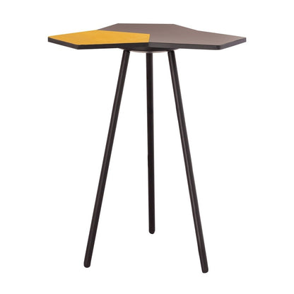 modern geometric side table