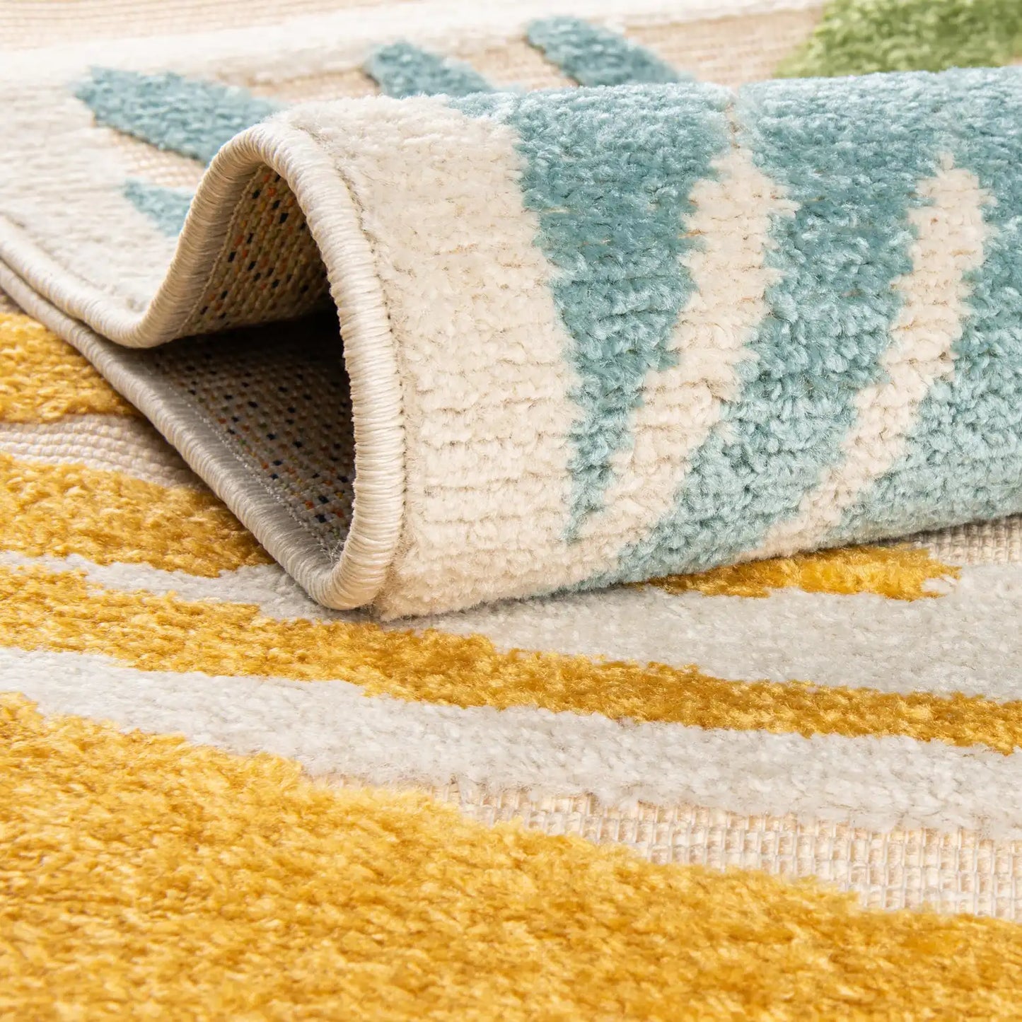 Aruba Outdoor Square RugBeige 7' 10 x 7' 10