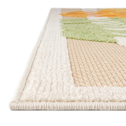 Aruba Outdoor Square RugBeige 7' 10 x 7' 10