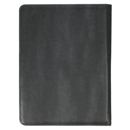Padfolio Black Be Strong and Courageous Josh. 1:9
