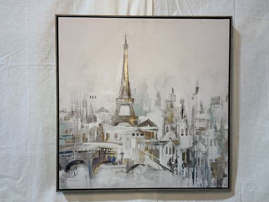 28”x28” Paris Cityscape - Open Box