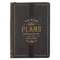 Journal Classic Zip Black I Know the Plans Jer. 29:11
