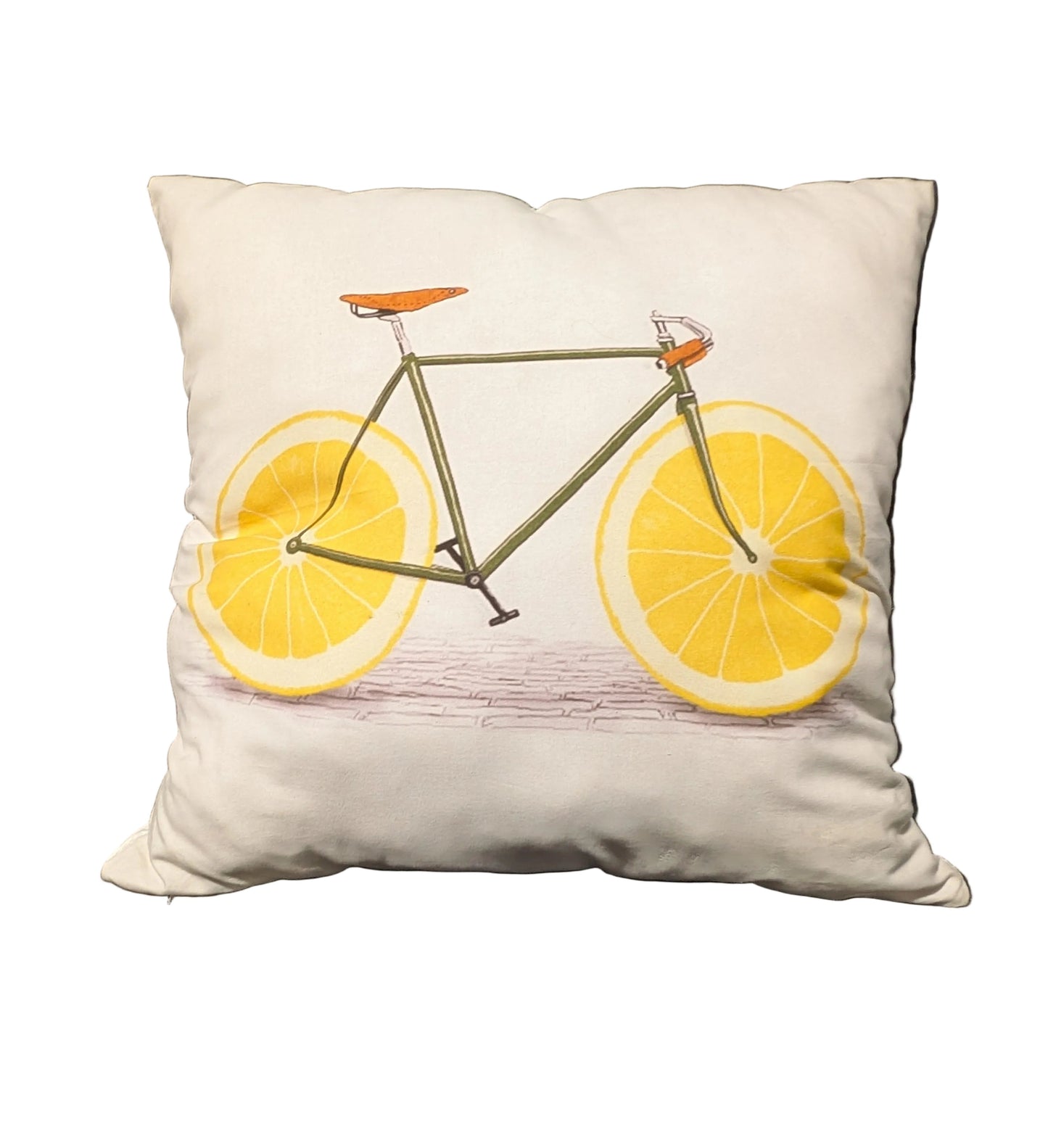 Citrus Cycle Pillow*OPEN BOX