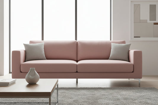 Light Gray Suede Pillow Set of 2 *OPEN BOX