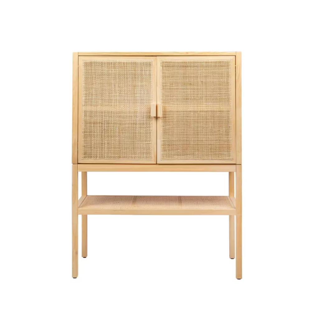 Rattan Storage Cabinet