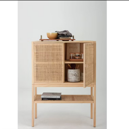 Rattan Storage Cabinet