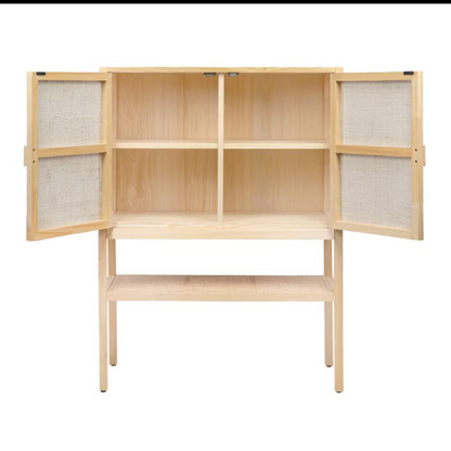 Rattan Storage Cabinet
