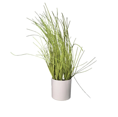 FAUX potted Grass *OPEN BOX