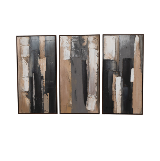 Tribido Handpainted Wall Art(Set of 3)
