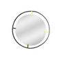 Round metal framed mirror *OPEN BOX*