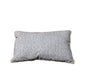 Blue Herringbone Lumbar Pillow *OPEN BOX