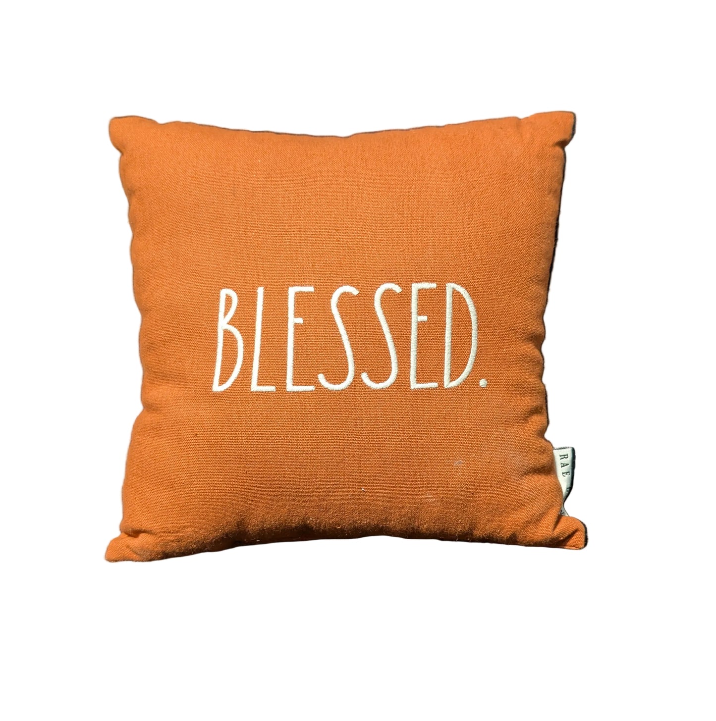 "Blessed" throw pillow *OPEN BOX
