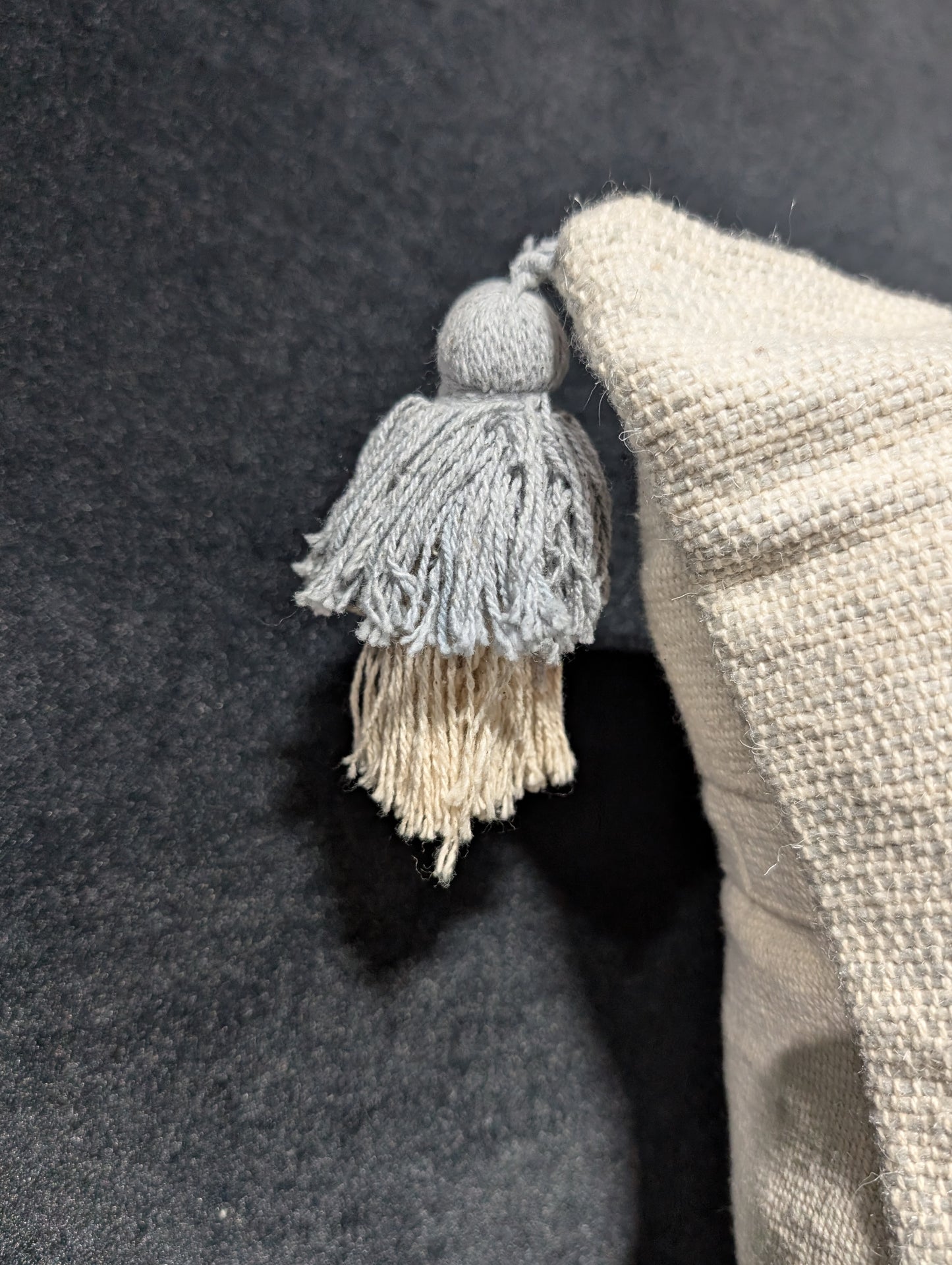 Ivory Bohemian Pillow set of 2 *open Box