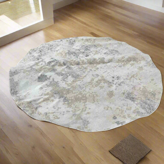 round diamond area rug 