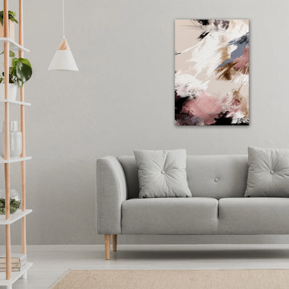 Med Splash Clouds- 36"H x 24"W